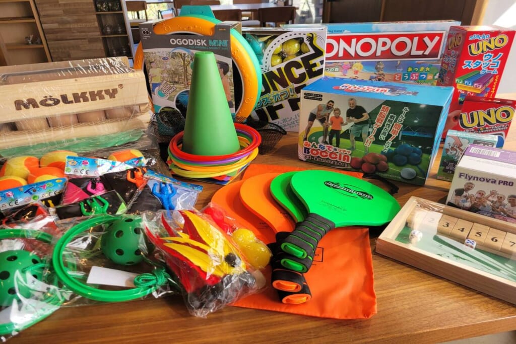 ゲーム類＆外遊びグッズ - 【兵庫】タノシックリゾート西紀荘  